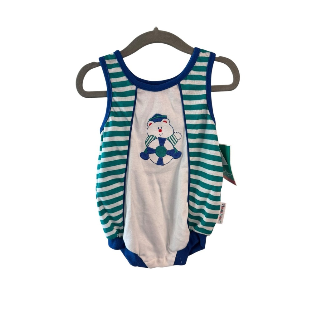 Vintage Healthtex Deadstock Bubble Romper NWT